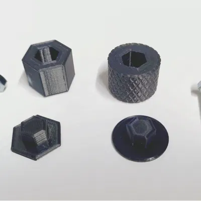 Ba núm vặn cho vít M5 đầu lục giác