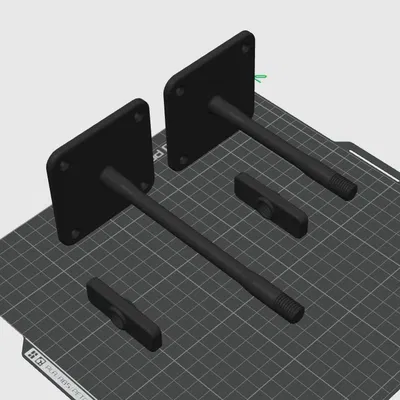 Giá treo tường bánh xe thru axle