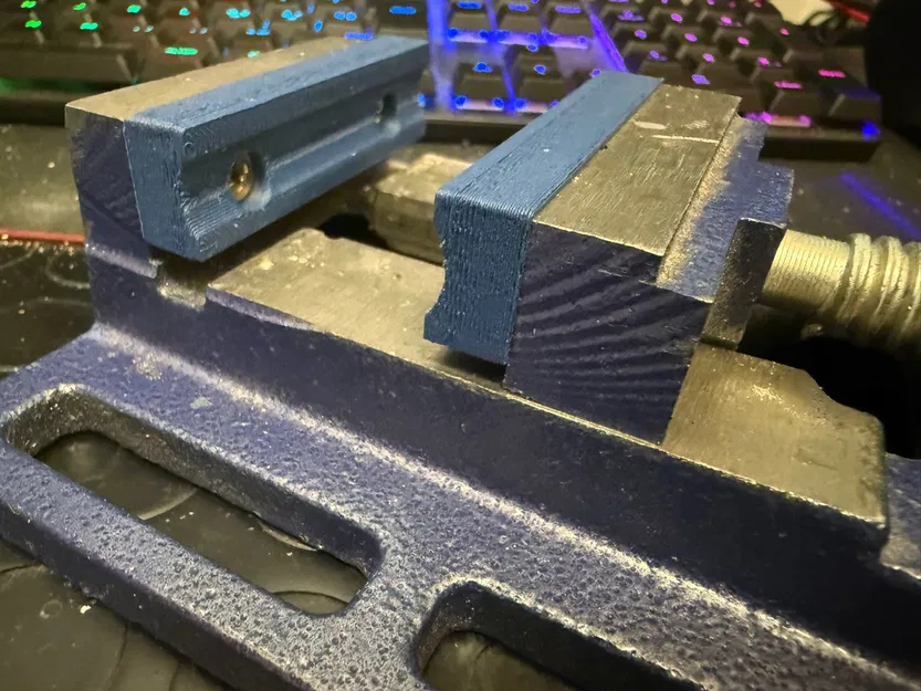 Ngàm kẹp tùy chỉnh cho ê-tô khoan (griffe personalizzate morsa da trapano) - Image 1