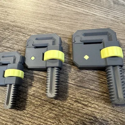 Kẹp (Clamp) 3D Hạng Nặng In PLA – Không Cần Support