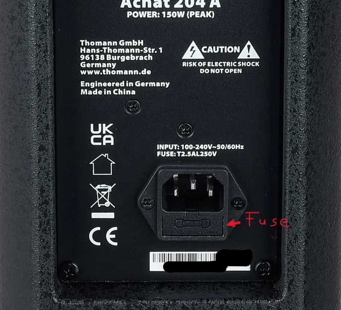 Adapter gắn Achat 204A: chuyển IEC sang PowerCON (mounting adapter) - Image 7