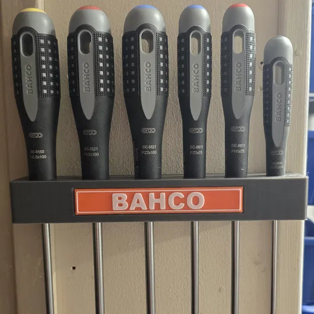 Giá treo tường tua vít Bahco BE-9886 + Logo Badge - Image 3