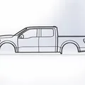Tranh treo tường 2D Ford F-150 (Thế hệ 14) - Thumbnail 1