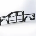 Tranh treo tường 2D Ford F-150 (Thế hệ 14) - Thumbnail 2