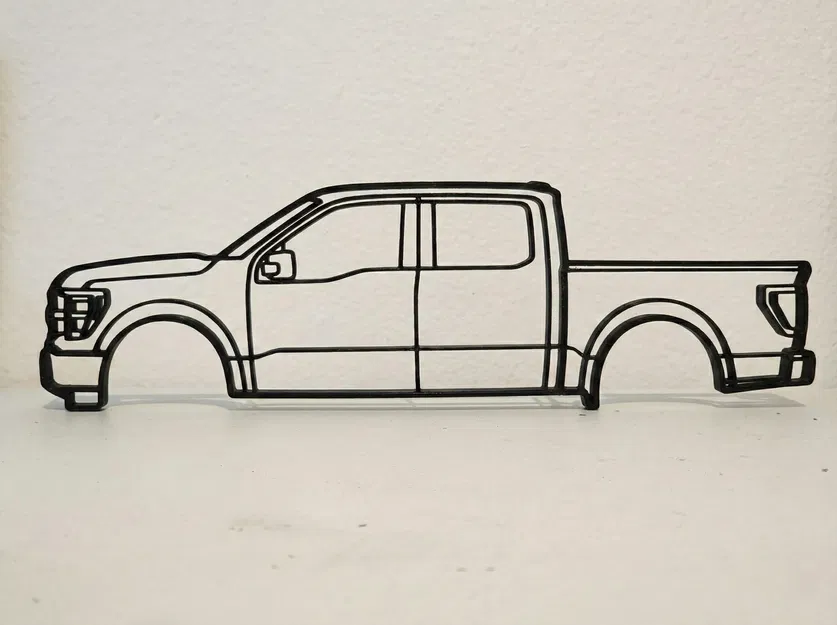 Tranh treo tường 2D Ford F-150 (Thế hệ 14) - Image 3