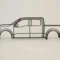 Tranh treo tường 2D Ford F-150 (Thế hệ 14) - Thumbnail 3
