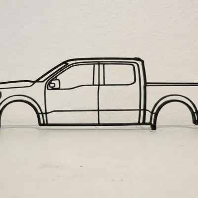 Tranh treo tường 2D Ford F-150 (Thế hệ 14)