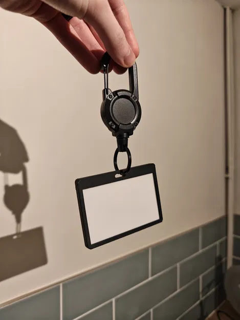 Secure Badge/ID Holder – Holder thẻ/badge khóa chống tuột - Image 6