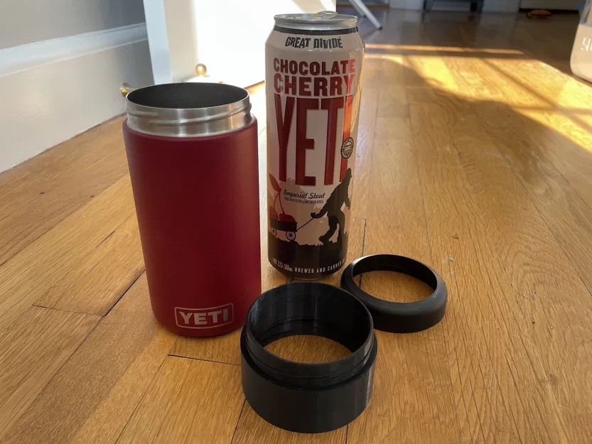 Ống nối Yeti Colster 2.0 cho lon Great Divide Yeti stout 586ml - Image 2