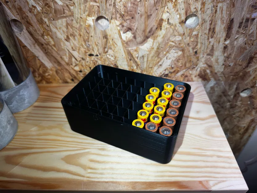 Hộp Lưu Trữ Pin AA Dung Lượng Lớn (54 Khe) - Image 1