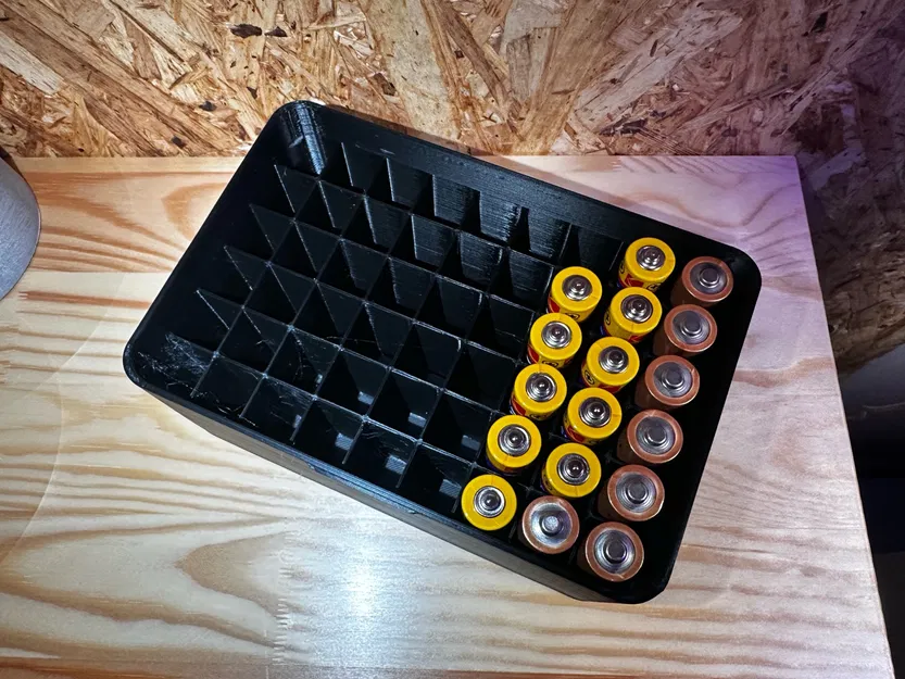 Hộp Lưu Trữ Pin AA Dung Lượng Lớn (54 Khe) - Image 2