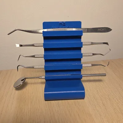 Giá đỡ dụng cụ in 3D cho dụng cụ nha khoa & gương dental – gọn sạch, an toàn