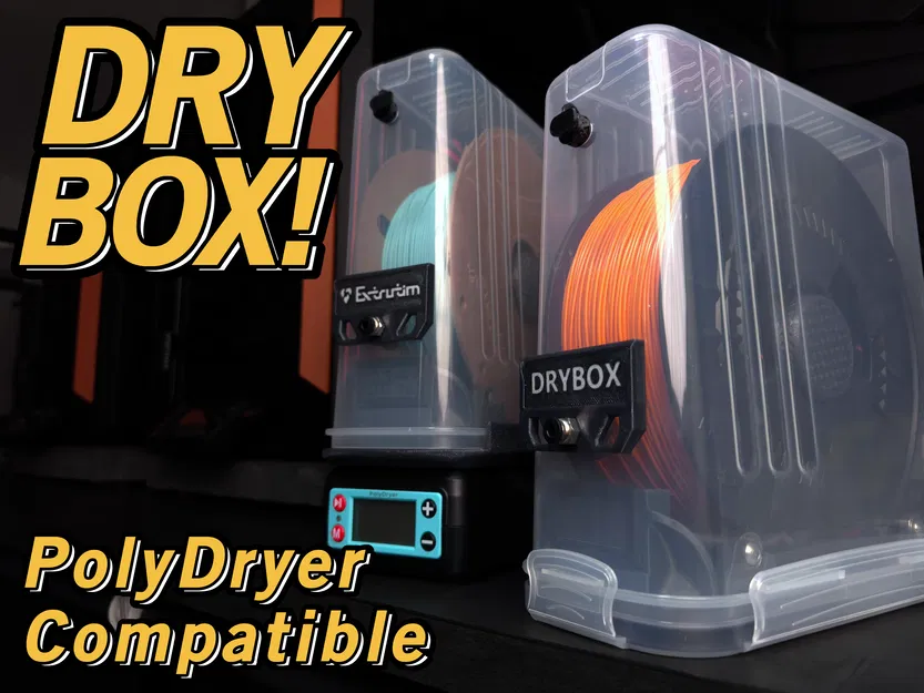 Drybox giá rẻ | Hộp lưu trữ filament | Tương thích Polydryer - Image 1