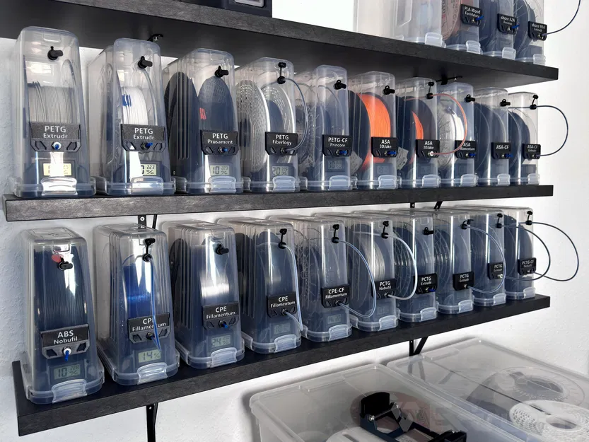 Drybox giá rẻ | Hộp lưu trữ filament | Tương thích Polydryer - Image 2