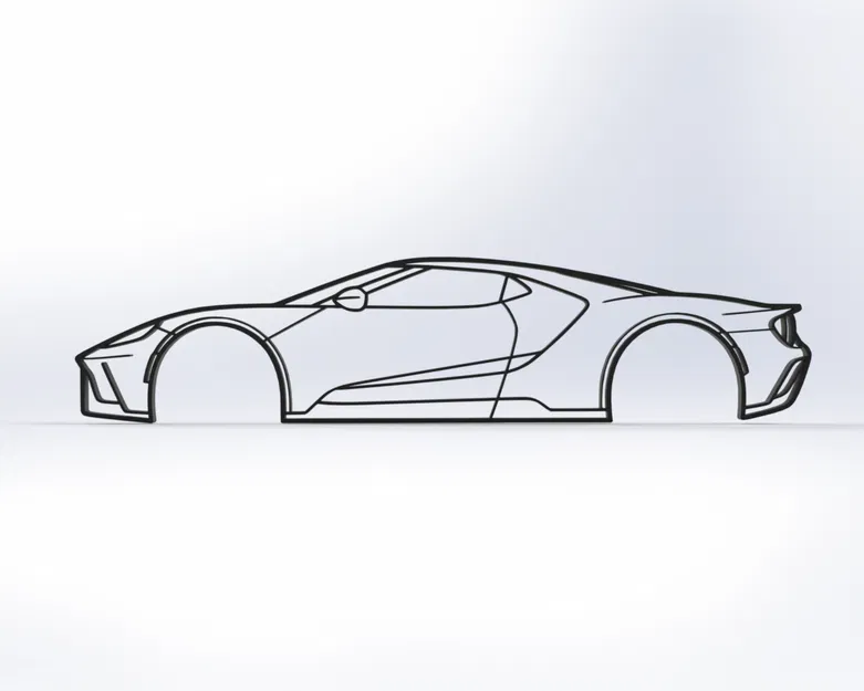 Ford GT 2D Art - Image 1