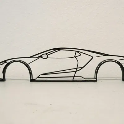 Ford GT 2D Art
