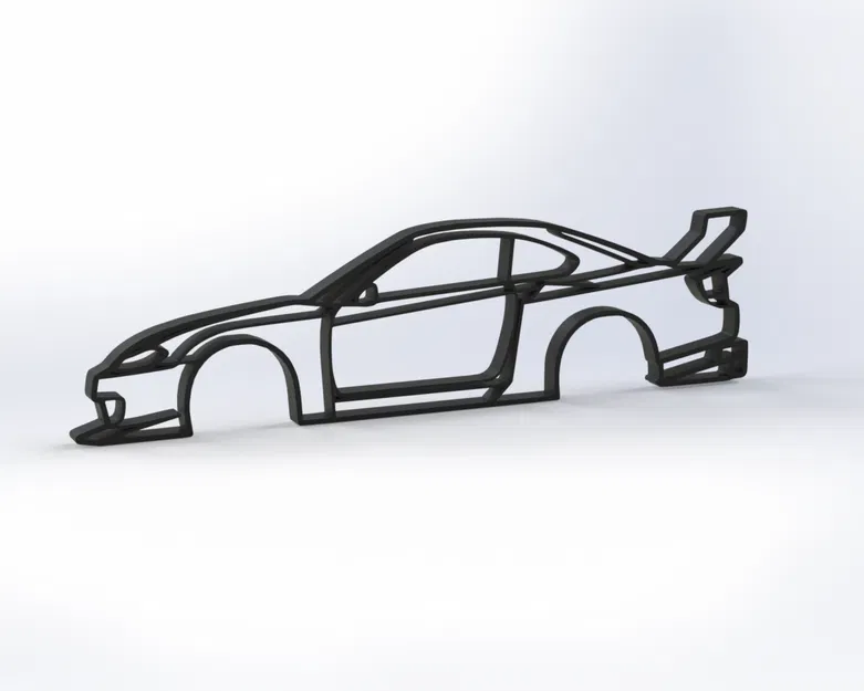 LB-Super Silhouette S15 SILVIA 2D Wall Art Nissan - Image 2