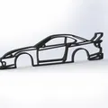 LB-Super Silhouette S15 SILVIA 2D Wall Art Nissan - Thumbnail 2