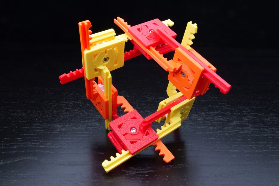 Hệ lắp ghép rack-and-pinion giãn nở 3D (NbO) - Image 2