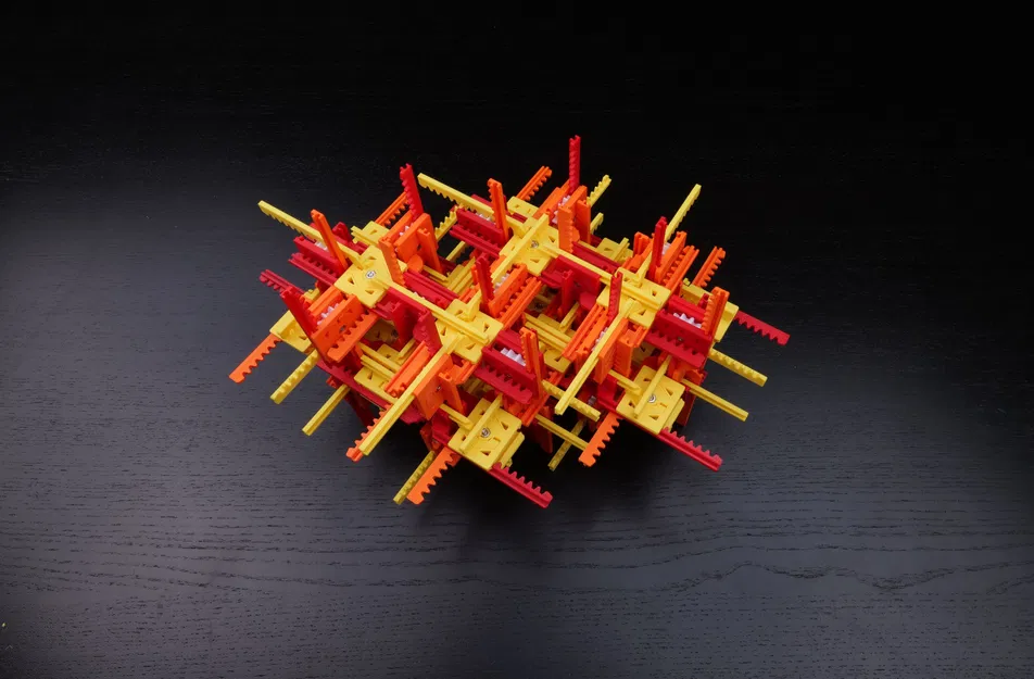 Hệ lắp ghép rack-and-pinion giãn nở 3D (NbO) - Image 4