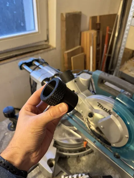 Adapter hút bụi máy cưa góc Makita (44.5mm sang 35mm cho ống hút bụi) - Image 4