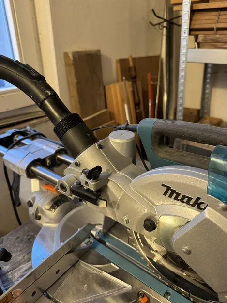 Adapter hút bụi máy cưa góc Makita (44.5mm sang 35mm cho ống hút bụi) - Image 5