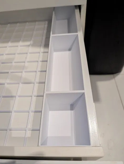 Hộp Gridfinity cho ngăn kéo Ikea Maximera rộng (80x60) - Image 3