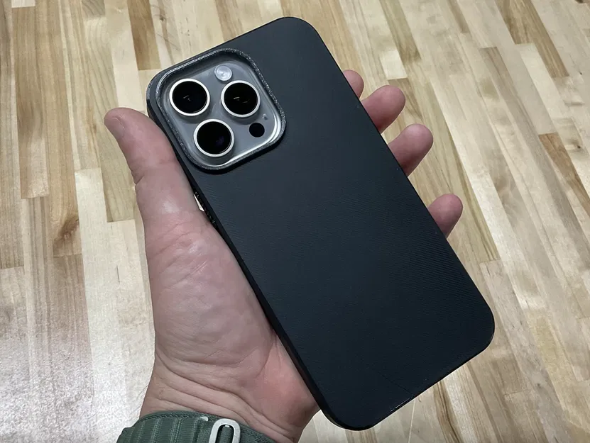 Ốp TPU iPhone 15 Pro Max kèm MagSafe (2 mảnh: case + camera guard) - Image 1