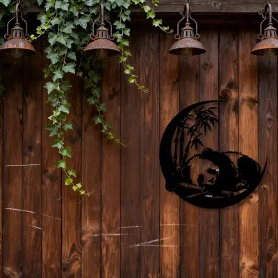 Tranh treo tường Gấu trúc đang ngủ (Sleeping Panda wall art)