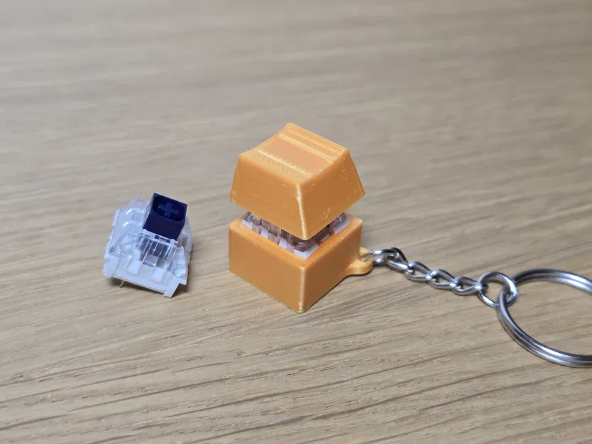 Clicker tối giản (Klicker) – Fidget Fun dùng keyboard switch - Image 1