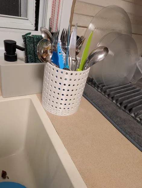 Kệ úp chén đĩa nhà bếp – đồ sữa hoặc đồ thịt - Image 1