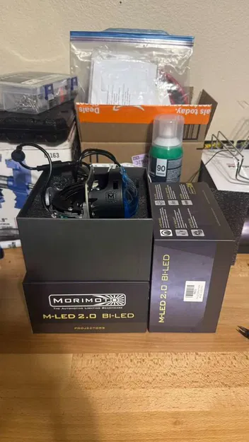 Vỏ sealed beam 7x6 cho Morimoto MLED 2.0 - Image 7