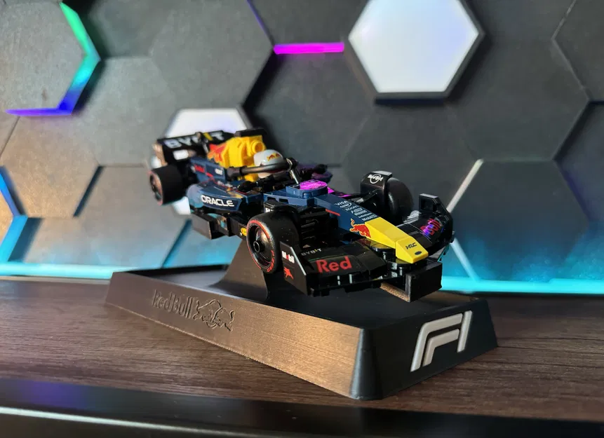 Kệ trưng bày Lego F1 (Lego F1 Display Stand) - Image 1