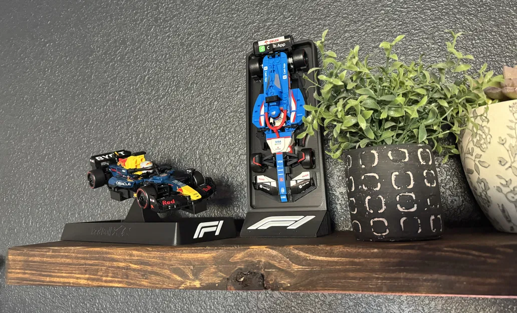 Kệ trưng bày Lego F1 (Lego F1 Display Stand) - Image 5