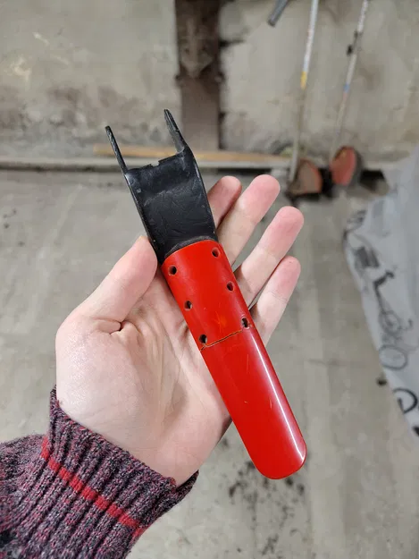 Cần gạt cho chổi quét xoay motor Hecht (Lever/Páka pro motorový zametač) - Image 2