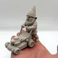 Gnome Làm Vườn Cắt Cỏ (Lawn Mower Garden Gnome) - Thumbnail 1