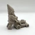 Gnome Làm Vườn Cắt Cỏ (Lawn Mower Garden Gnome) - Thumbnail 3
