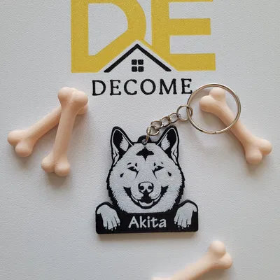 Móc khóa Akita (Akita Keychain)