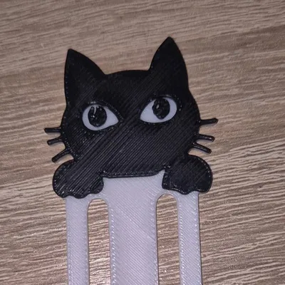 Kẹp Đánh Dấu Sách Mèo – Kẹp Đánh Dấu Sách 3D Dễ Thương & Tiện Dụng (In Nhanh!)