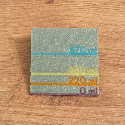 Anycubic Photon Mono M5s (Pro) - Thước đo mức resin cho vat