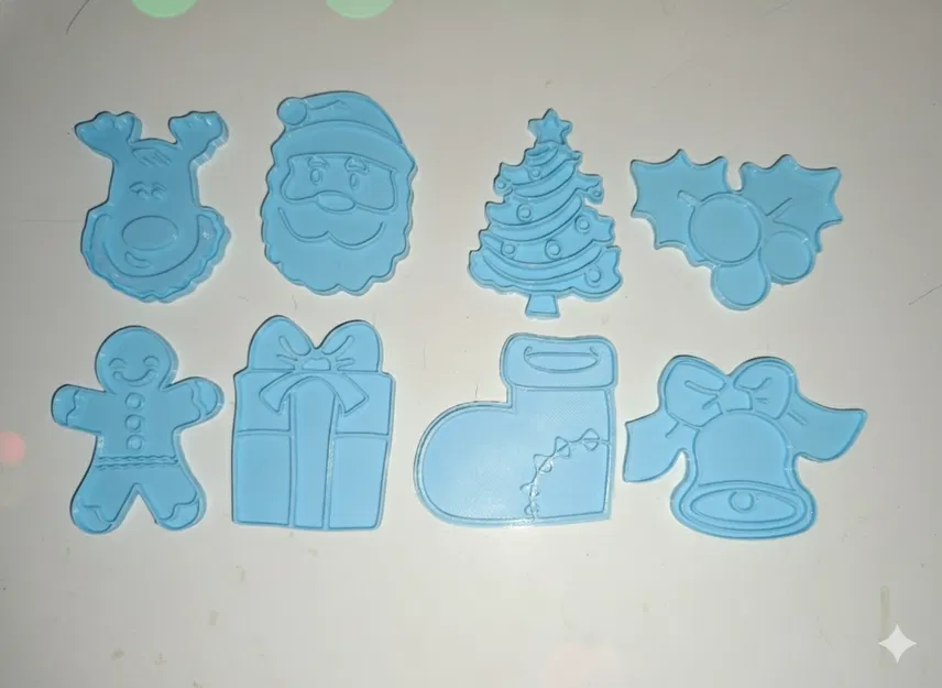 Bộ khuôn cắt bánh quy Giáng Sinh (Cookie cutters Christmas set) - Image 2