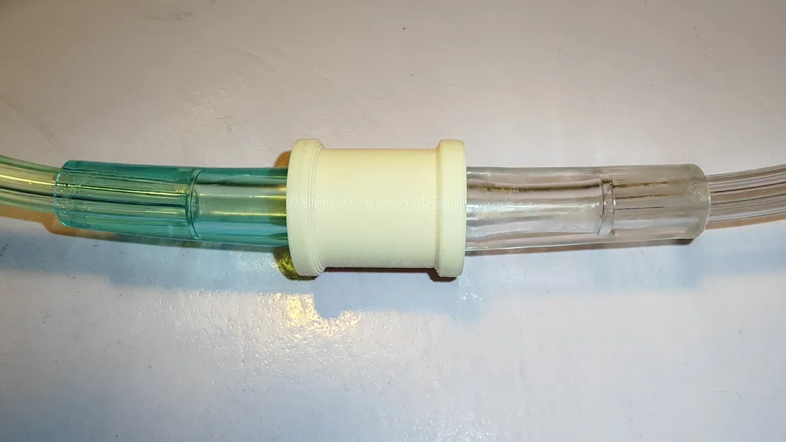 Đầu nối ống O2, ví dụ cho oxygen concentrator - Image 2