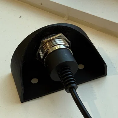 Giá gắn jack âm thanh 3.5mm dưới gầm bàn