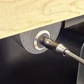 Giá gắn jack âm thanh 3.5mm dưới gầm bàn - Thumbnail 3