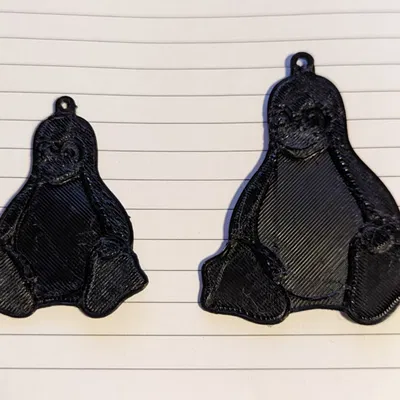 Móc khóa Linux Tux