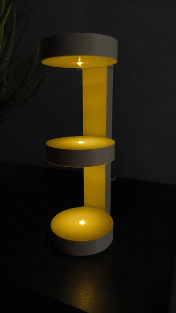 Kệ trưng bày xếp chồng có đèn - Image 1