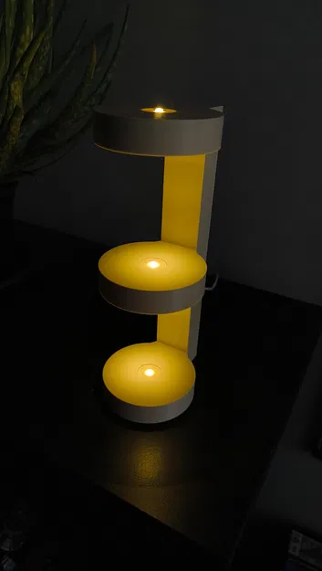 Kệ trưng bày xếp chồng có đèn - Image 2