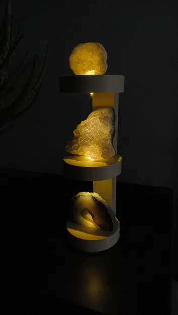 Kệ trưng bày xếp chồng có đèn - Image 3