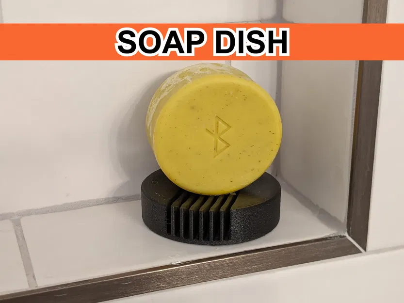 Khay Đựng Xà Phòng Tròn (Round Soap Dish) Tối Giản - Image 1