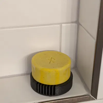 Khay Đựng Xà Phòng Tròn (Round Soap Dish) Tối Giản